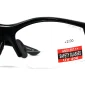 Clear Bifocal Safety Z87 Wrap Around Glasses, with 73 mm Lens Width (Eye Size)