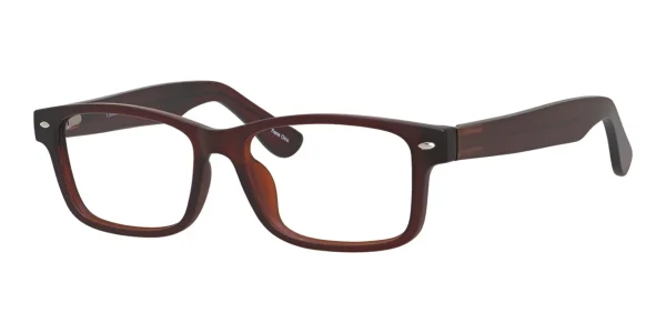 Enhance EN4006 eyeglasses in Matte Brown, 53mm lens width