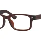 Enhance EN4006 eyeglasses in Matte Brown, 53mm lens width