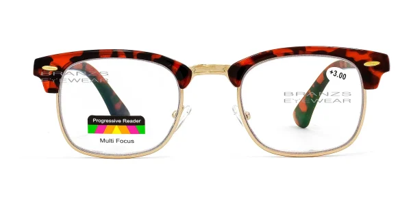 Multifocal Progressive Reading Glasses Tortoise a Multifocal Progressive Reading Glasses Tortoise, Lens Width (Eye Size) 50 mm