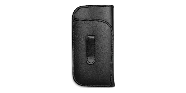 Pocket Eyeglass Case with pen Holder Black Pocket Eyeglass Case with pen Holder Black