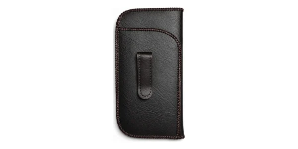 Pocket Eyeglass Case with pen Holder Brown Pocket Eyeglass Case with pen Holder Brown