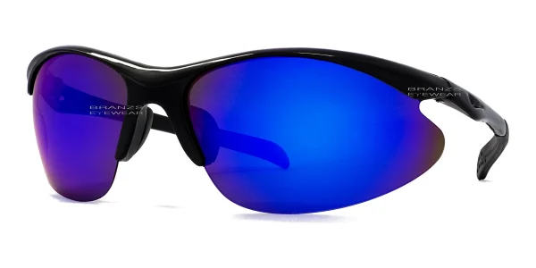 Polarized Sport Sunglasses Blue Mirror b Polarized Sport Sunglasses Blue Mirror, Lens Width (Eye Size) 74 mm