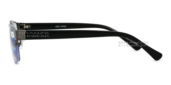 Progressive Reading Glasses Gunmetal c Progressive Reading Glasses Gunmetal, Lens Width (Eye Size) 55 mm