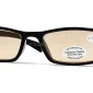 Blue Light Computer Reading Glasses Black, Width (Eye Size) 54 mm