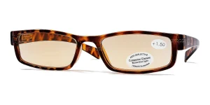 Blue Light Computer Reading Glasses Tortoise, Width (Eye Size) 54 mm