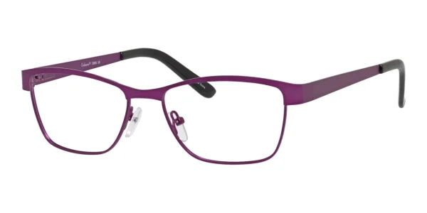 Enhance-3985-Eyeglasses-Satin-Fuchsia Image of Enhance EN3985 Eyeglasses Satin Fuchsia against a white background.