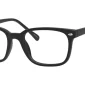 Image of Enhance EN3997 Eyeglasses Matte Black against a white background.