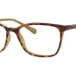 Image of Enhance EN4012 Eyeglasses Tortoise Cream against a white background.
