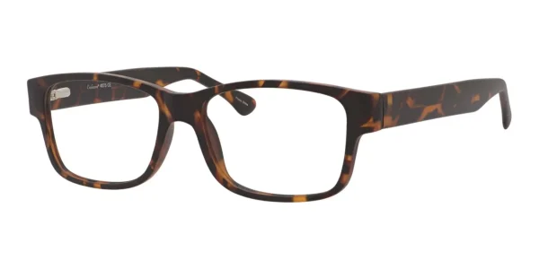 Enhance-4075-Eyeglasses-Matte-Tortoise Image of Enhance EN4075 Eyeglasses Matte Tortoise, against a white background.