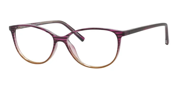 Enhance-4080-Eyeglasses-Purple-Mix Image of Enhance EN4080 Eyeglasses Purple Mix, against a white background.