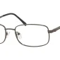 Image of Enhance EN4106 Eyeglasses Gunmetal, against a white background.