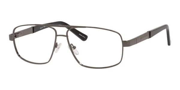 Enhance-EN3920-Eyeglasses-Shiny-Dark-Gunmetal Image of Enhance EN3920 Eyeglasses Shiny Dark Gunmetal against a white background.