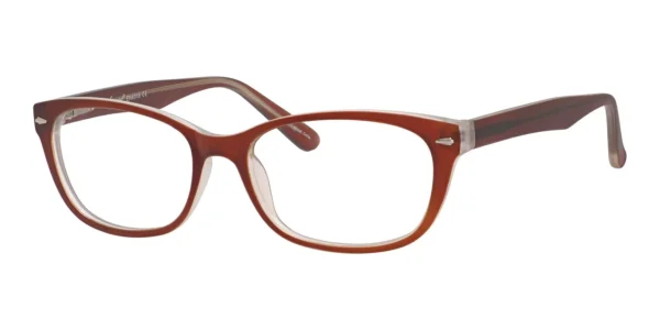 Enhance-EN4018-Eyeglasses-Matte-Brown Enhance EN4018 Eyeglasses Matte Brown, Lens Width (Eye Size) 54