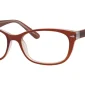 Enhance EN4018 Eyeglasses Matte Brown, Lens Width (Eye Size) 54
