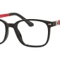 Enhance EN4118 eyeglasses in Black Red, 48mm frame width