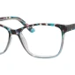 Enhance EN4149 eyeglasses in Blue Tortoise, 53mm frame width