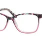 Enhance EN4149 Eyeglasses Burgundy Tortoise, Lens Width (Eye Size) 53
