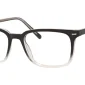 Enhance EN4181 eyeglasses in Black Fade, 54mm frame width