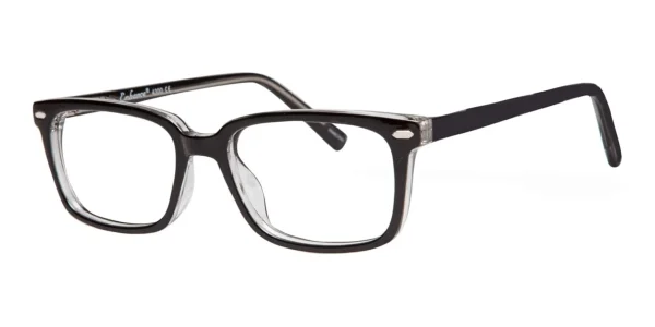 Enhance-EN4300-Eyeglasses-Black-Crystal Enhance EN4300 eyeglasses in Black Crystal, 47mm frame width