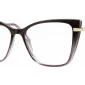 Enhance EN4312 eyeglasses in Light Purple Gold, 55mm frame width