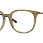 Enhance EN4350 eyeglasses in Khaki Tortoise, 50mm frame width
