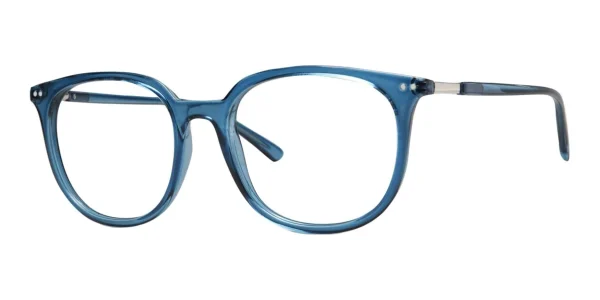 Enhance-EN4350-Eyeglasses-Shiny-Cobalt Enhance EN4350 eyeglasses in Shiny Cobalt, 53mm frame width