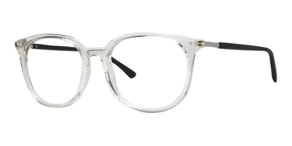 Enhance-EN4350-Eyeglasses-Shiny-Crystal-Matte-Black Enhance EN4350 eyeglasses in Shiny Crystal Matte Black, 53mm frame width