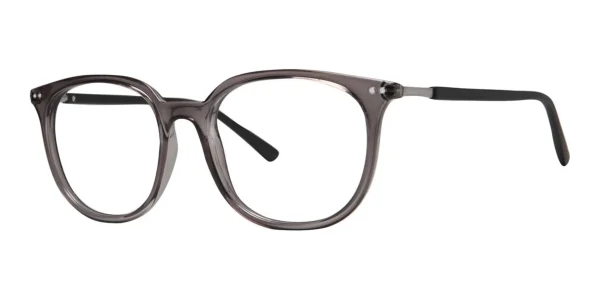 Enhance-EN4350-Eyeglasses-Shiny-Grey-Crystal-Matte-Black Enhance EN4350 eyeglasses in Shiny Grey Crystal Matte Black, 53mm frame width