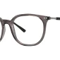 Enhance EN4350 eyeglasses in Shiny Grey Crystal Matte Black, 53mm frame width