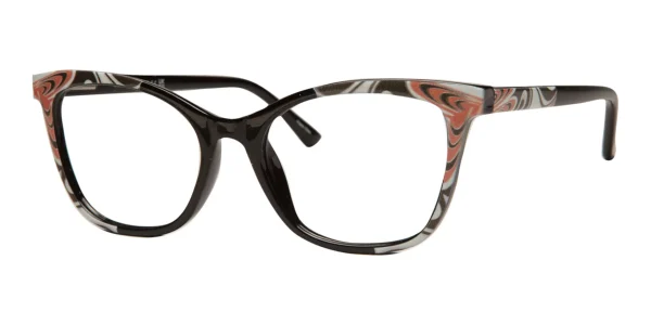 Enhance-EN4375-Eyeglasses-Black Enhance EN4375 eyeglasses in Black, 54mm lens width