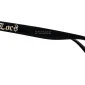 LOCS Mirrored Sunglasses Black, Frame Width 145mm