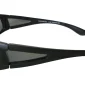 Polarized Bifocal Fishing Sunglasses Matte Black, Lens Width 68 mm