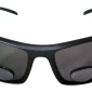 Polarized Sunglasses With Readers Matte Black, Lens Width 65 mm