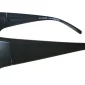 Polarized Sunglasses With Readers Matte Black, Lens Width 65 mm