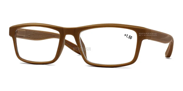 Reading Glasses Brown Reading Glasses Brown, Lens Width (Eye Size) 51 mm