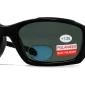 Wrap Around Polarized Bifocal Sunglasses Black, Lens Width (Eye Size) 63 mm