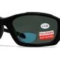 Wrap Around Polarized Bifocal Sunglasses Matte Black